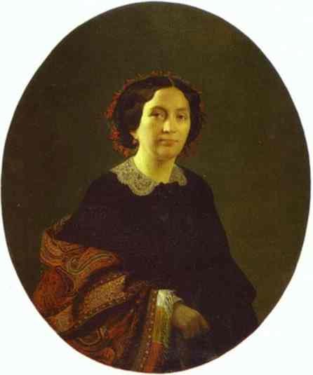 Portrait Of Anisya Lesnikova